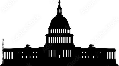Washington silhouette vector illustration