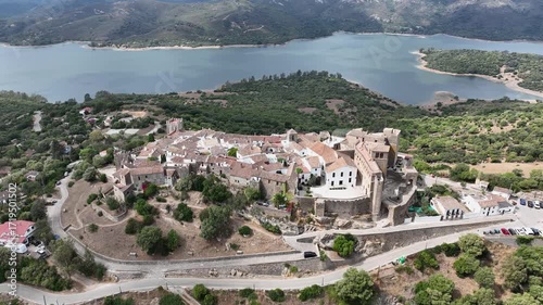 Antiguo castillo de Castellar de la Frontera en la provincia de Cádiz, España