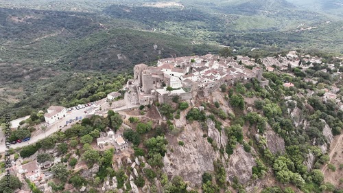 Antiguo castillo de Castellar de la Frontera en la provincia de Cádiz, España