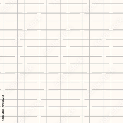 Grid-like arrangement of lines and blocks with a subtle textured appearance.