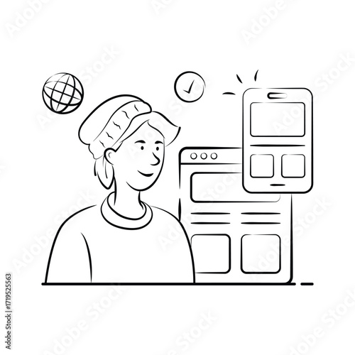 Developer creating cross platform apps for mobile and website.