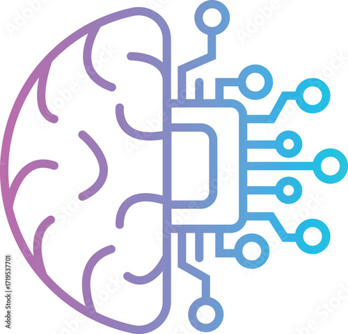 Ai brain chip technology digital future artificial intelligence neural network computing
