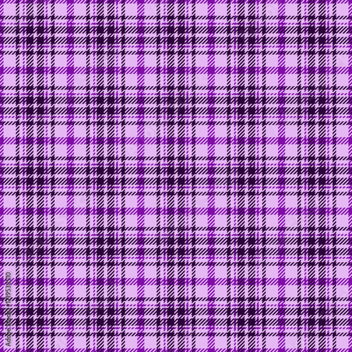 Stylish purple plaid pattern. Ideal for backgrounds, textiles, or creative projects. Offers a vibrant and versatile texture for designers  crafters.
