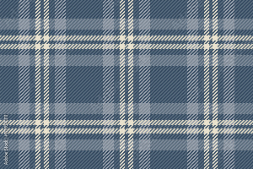 Hanukkah plaid textile pattern, fibre tartan texture check. Everyday vector seamless fabric background in pastel and cyan colors.