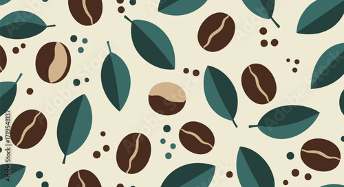 Coffee Beans Pattern
