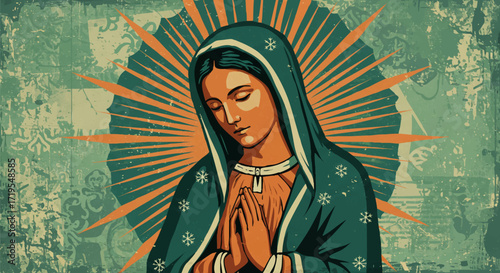 Virgin Mary Portrait
