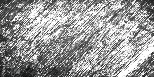 Metal texture with an aged, rough, and grunge pattern on a dark, vintage wooden surface