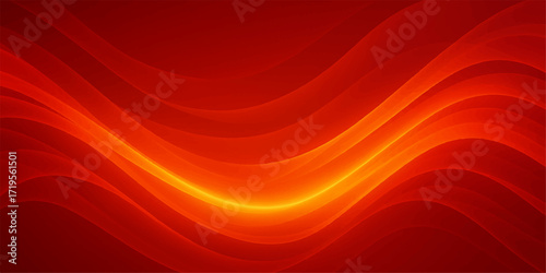 Vibrant red and orange waves with a fiery texture form an abstract, colorful backdrop