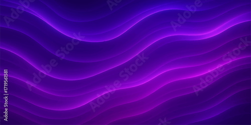 Soft flowing purple silk waves create a luxurious abstract textile backdrop