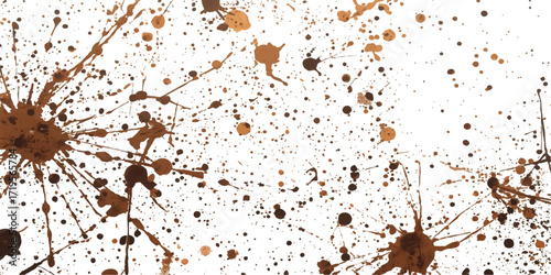 A textured grunge metal background with a rusty brown paint splatter and aged stone pattern