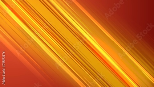Orange anime speed lines. Abstract background moving fast to diagonal direction