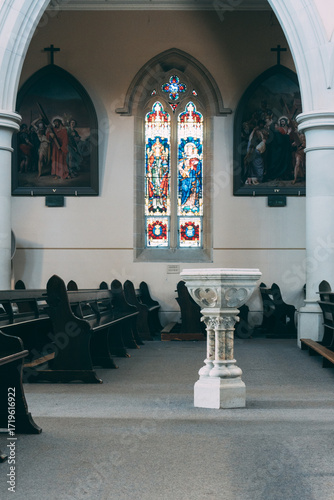 interior of church