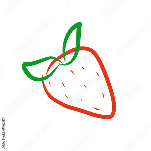 strawberry illustration