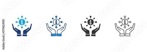 Inform Icon Set Multiple Style Collection