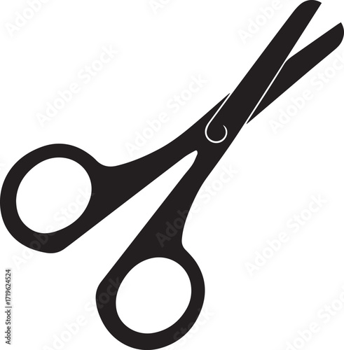 surgical scalpel tool, surgical instrument medical silhouette vector, black and white silhouette vector illustration