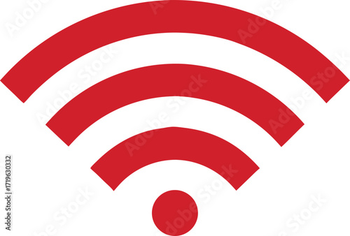network technology connection silhouette vector, wi-fi signal wireless design
