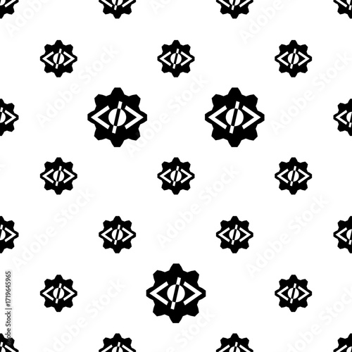Developer Coding Tool Icon Seamless Pattern Y_2203003