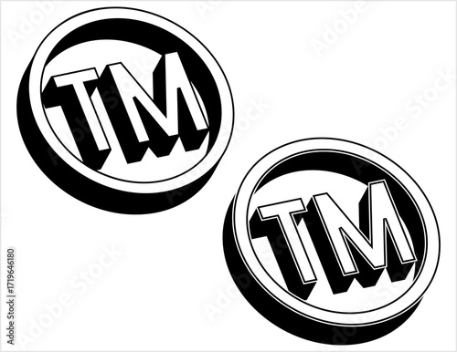 TM Trademark Symbol Icon Y_2203001