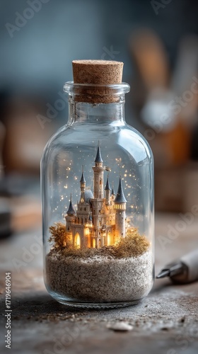 Exploring the Enchantment of Cultural Heritage with a Castle in a Glass Jar: A Timeless Journey