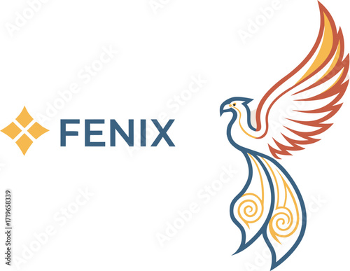 
FENIX: A Symbol of Rebirth and Innovation—Blending Mythical Power with Modern Tech Identity