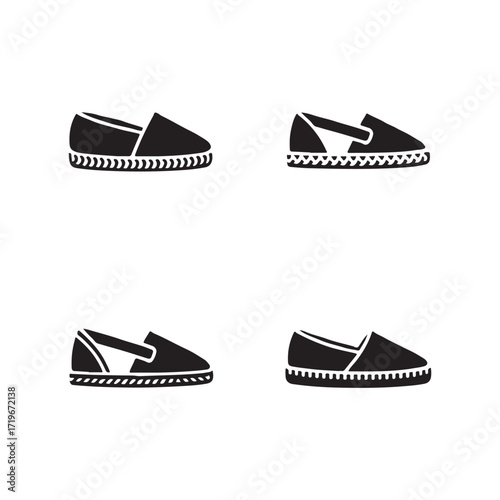 Espadrilles modern solid footwear icon