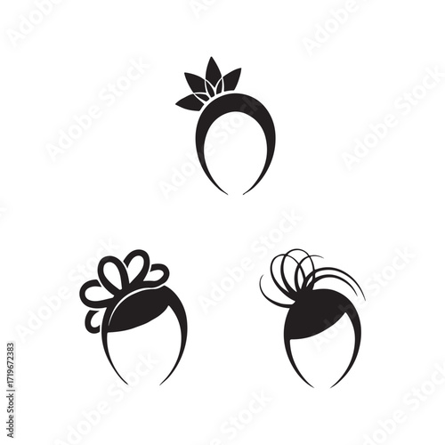 Fascinator unique solid headwear design