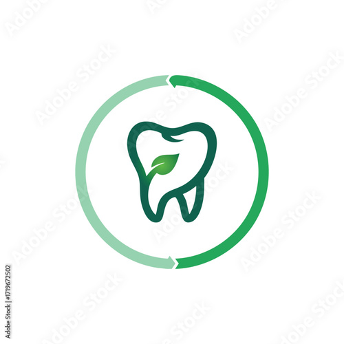 Oral Health Tooth Symbol Vector