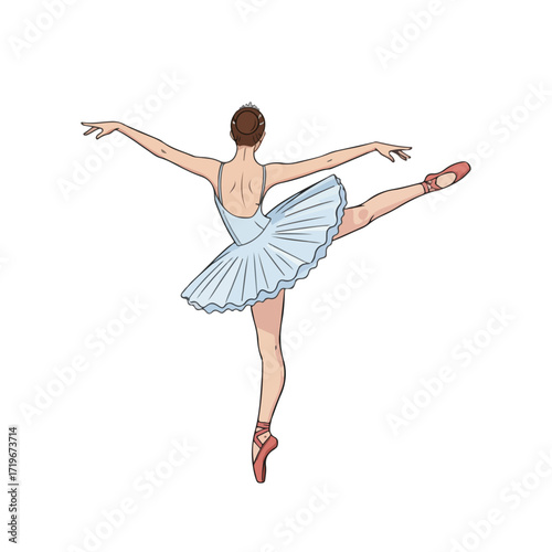 ballet dancer in tutu