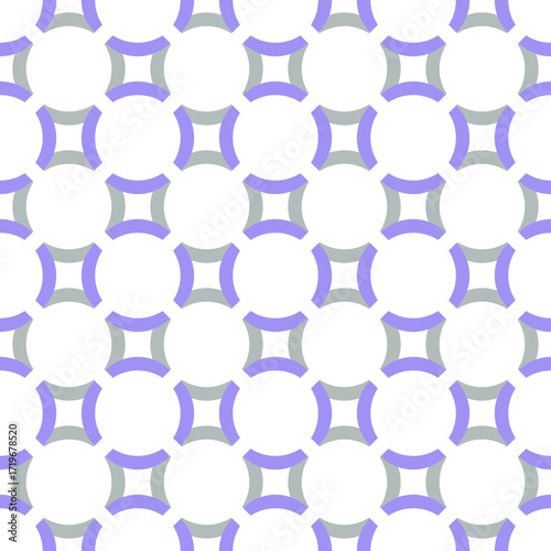 Seamless geometric pattern of concave squares