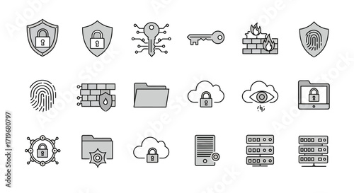 Modern Cybersecurity and Server Glyphs