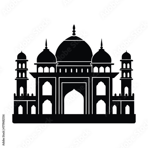 Fatehpur Sikri Mughal City Silhouette