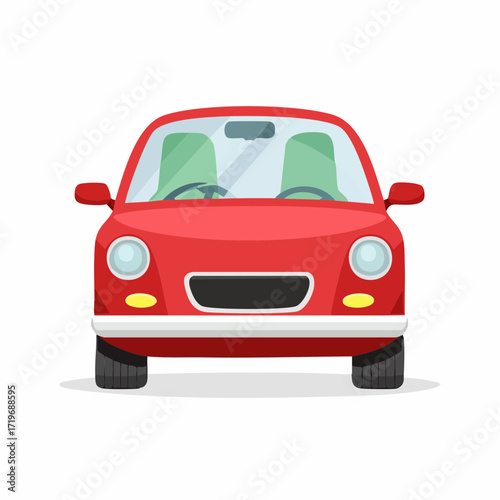 Rotes Auto