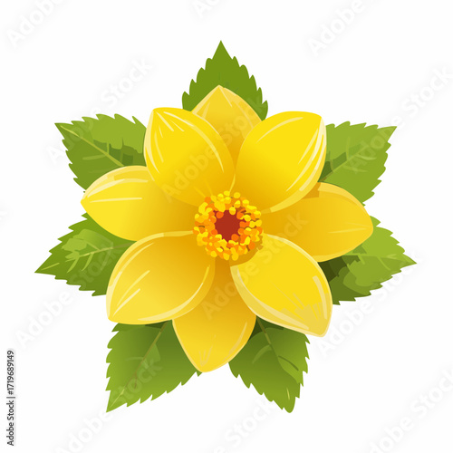 Gelbe Blume