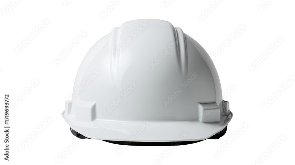 Fototapeta premium white safety helmet