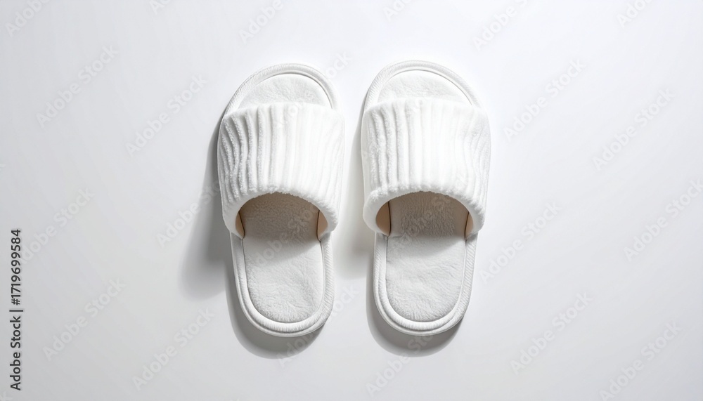 Fototapeta premium white wedding shoes