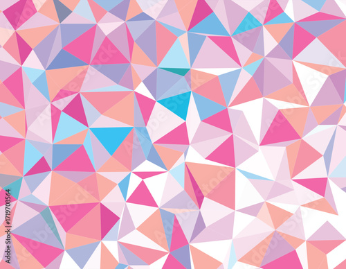 Abstract Polygonal Background Vector Design