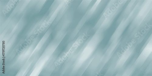 Abstract soft focus diagonal streaks of light blue and white creating a smooth flowing and ethereal background for design and digital art applications with a sense of motion