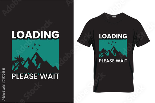 Mockup Tshirt Loading Please wait