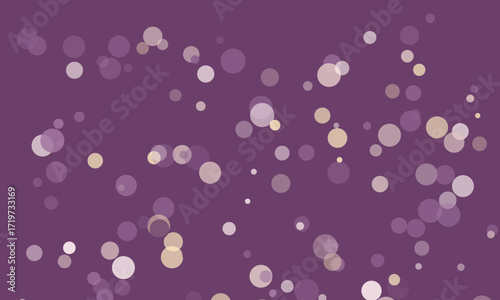 Abstract background of blurred circles in shades of purple and beige creating a dreamy and ethereal effect for modern designs and creative projects