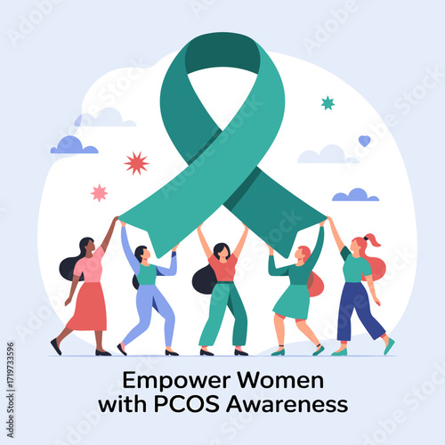 Empower Women PCOS Awareness Poster