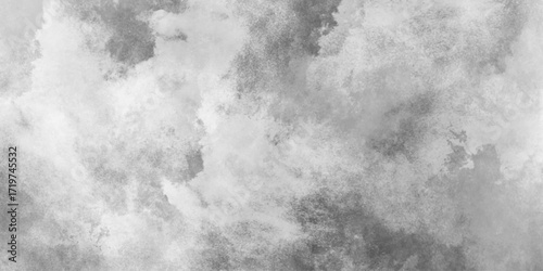 Black and white old stained grunge grey shades watercolor background, fume overlay design and smoky effect for photos design, abstract smoky texture in shades of gray creates an atmospheric.