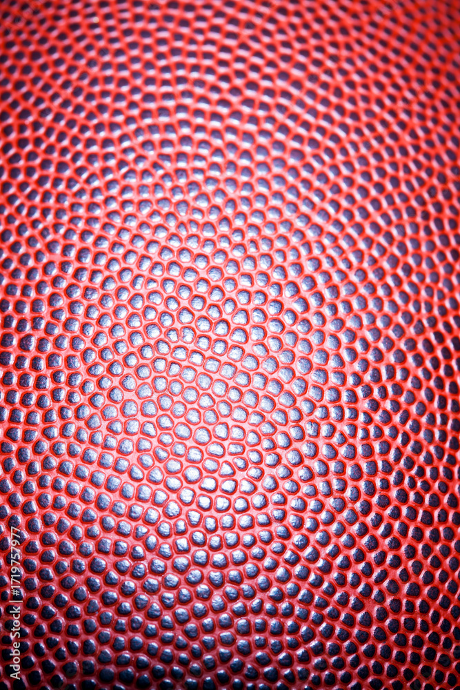 Obraz premium Detailed Studio Close-Up of an American Football