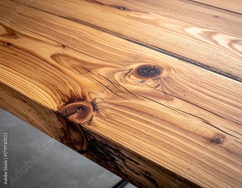 Close-up of a wooden table top