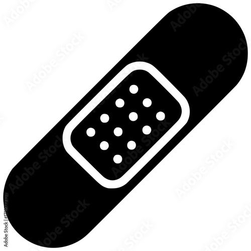 medical illustration health silhouette bandage logo medicine icon care outline injury treatment aid pain recovery wound first white emergency shape women vector graphic background
