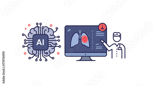 Advanced AI-Powered Lung Cancer Detection: Enhancing Radiology Imaging and Diagnosis Precision