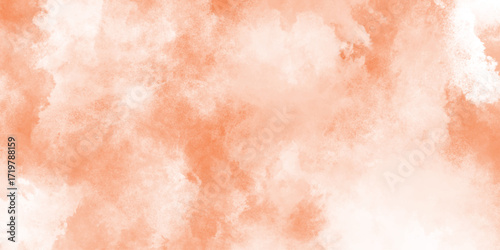 orange watercolor background sky in watercolour painting soft textured, golden orange watercolor washes blend together on texture, abstract orange watercolor painting texture background.