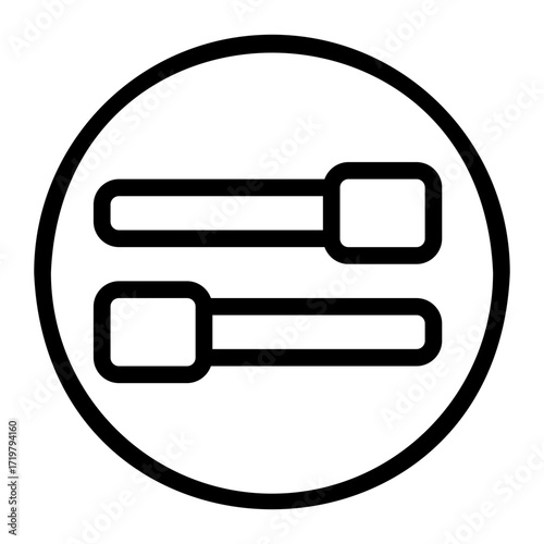 adjust line icon