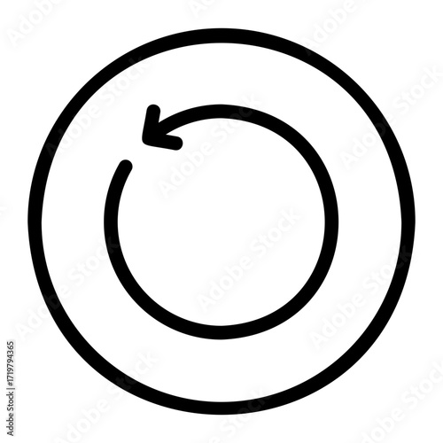 rotate line icon