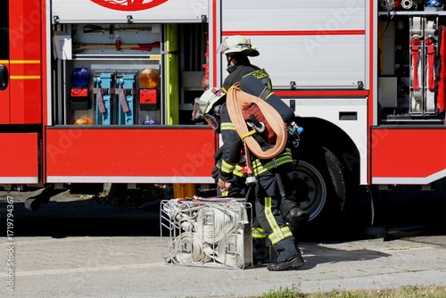 Feuerwehr im Einsatz 112
