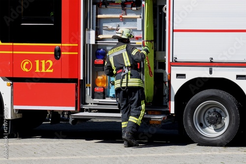 Feuerwehr im Einsatz 112